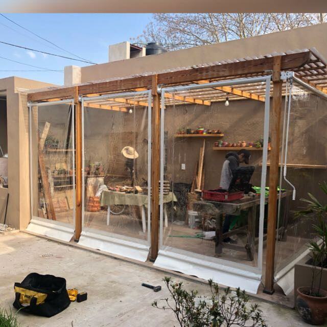 Cerramientos de PVC cristal — Toldos Terrasol